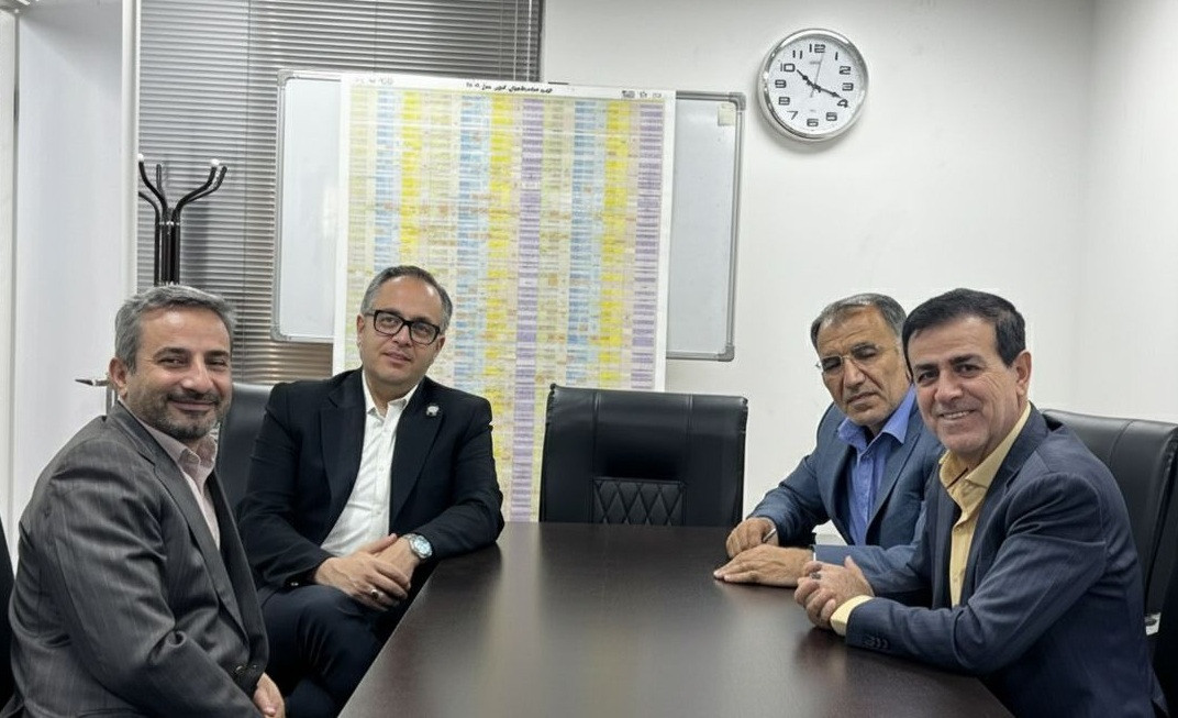 Board Meeting of the Iran International Exhibitions Association with the Director‑General of the Logistics and Support Office at the Iran Trade Promotion Organization
