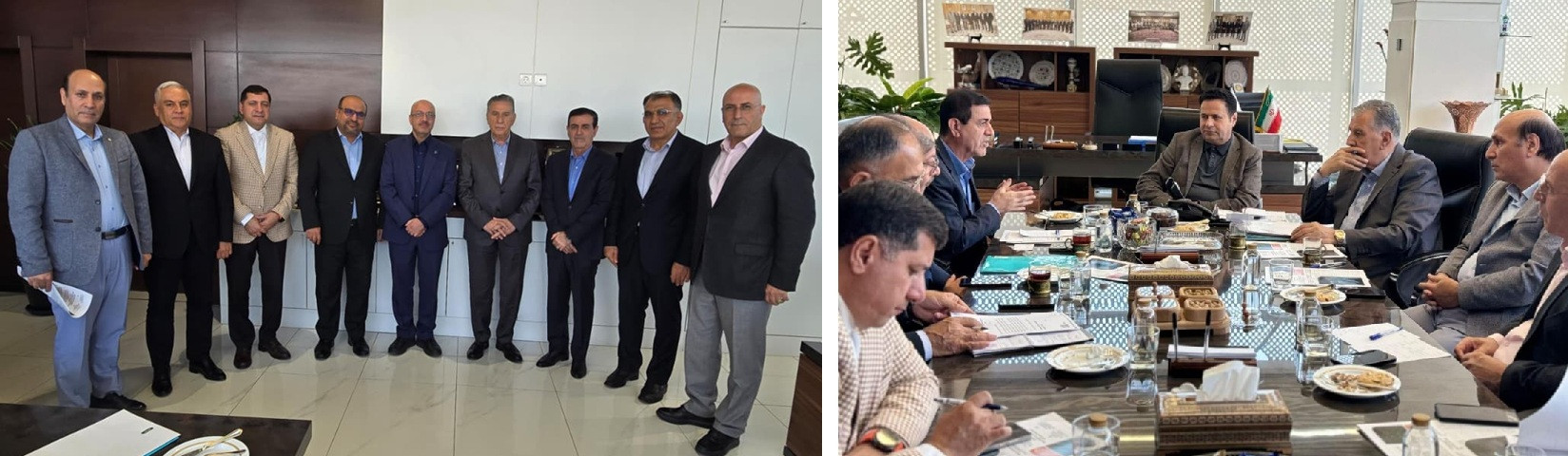 Meeting between the Iran International Exhibitions Association and the Iran Chamber of Commerce